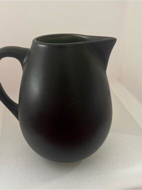 Jars France Creamer French Small Pitcher Black Jar